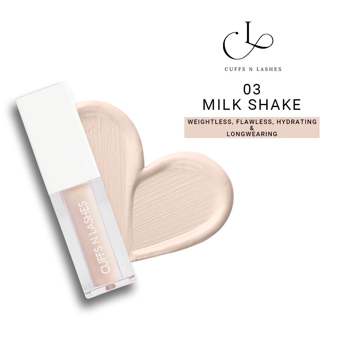 Cuffs N Lashes Cover It All Liquid Concealer – Full Coverage, Lightweight & Long-Lasting