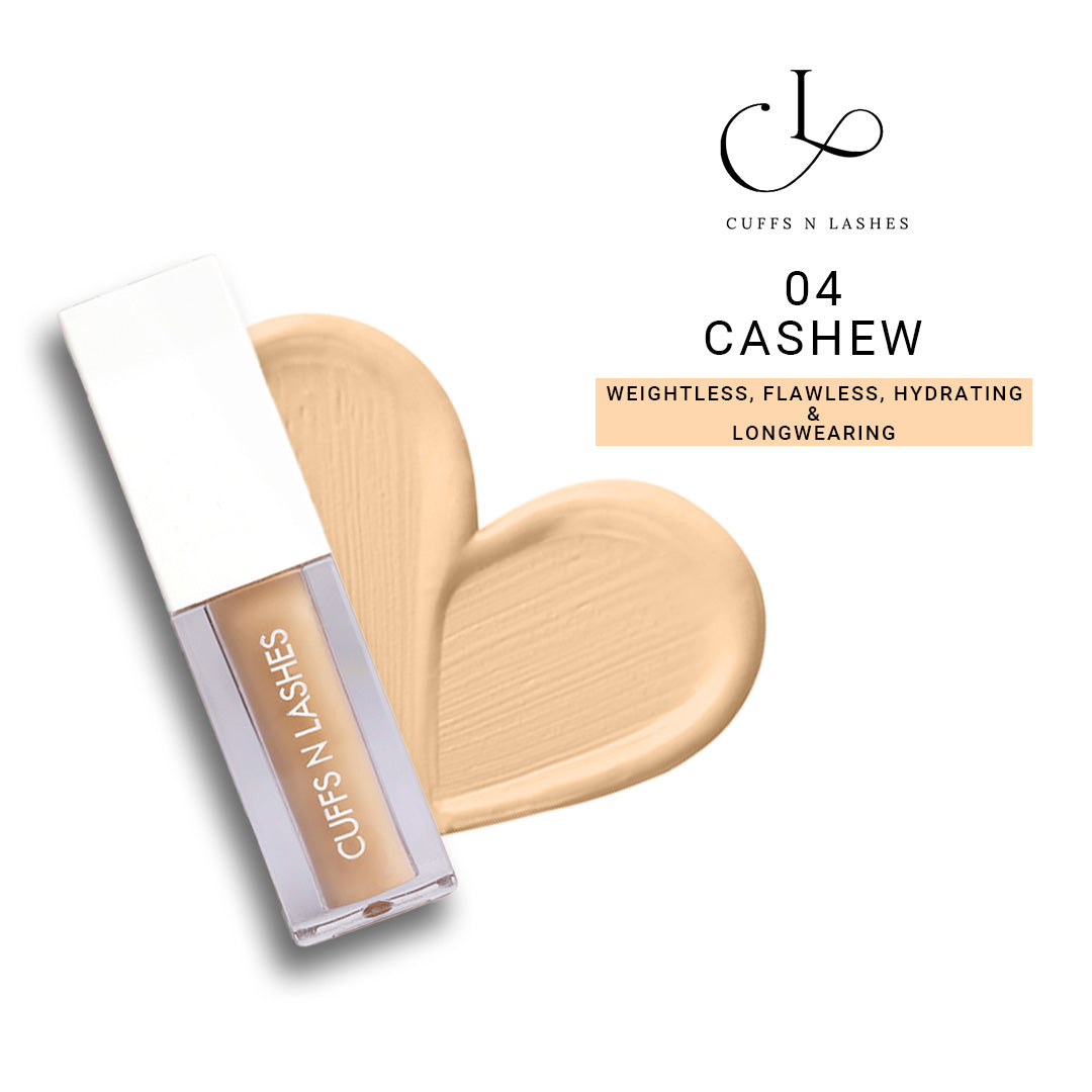 Cuffs N Lashes Cover It All Liquid Concealer – Full Coverage, Lightweight & Long-Lasting