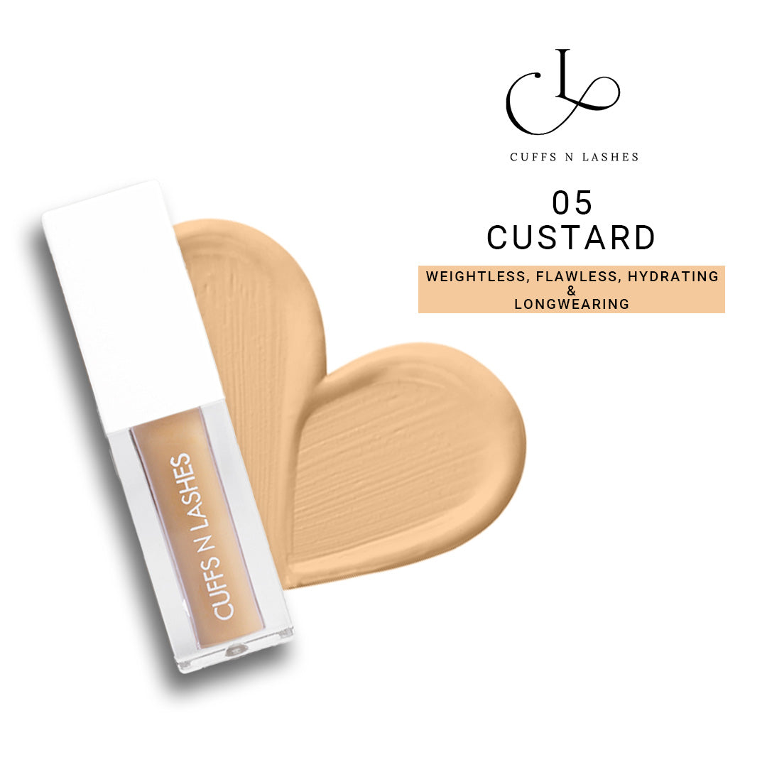 Cuffs N Lashes Cover It All Liquid Concealer – Full Coverage, Lightweight & Long-Lasting