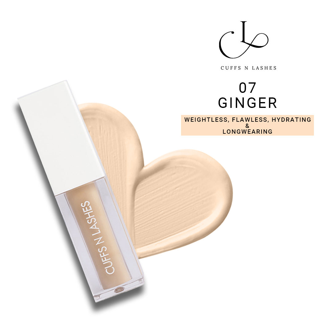 Cuffs N Lashes Cover It All Liquid Concealer – Full Coverage, Lightweight & Long-Lasting