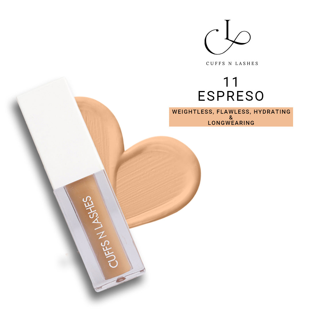 Cuffs N Lashes Cover It All Liquid Concealer – Full Coverage, Lightweight & Long-Lasting