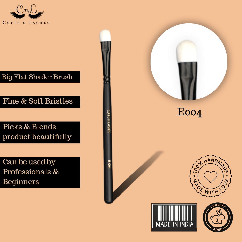 Cuffsnlashes Makeup Brushes E004 Big Flat Brush