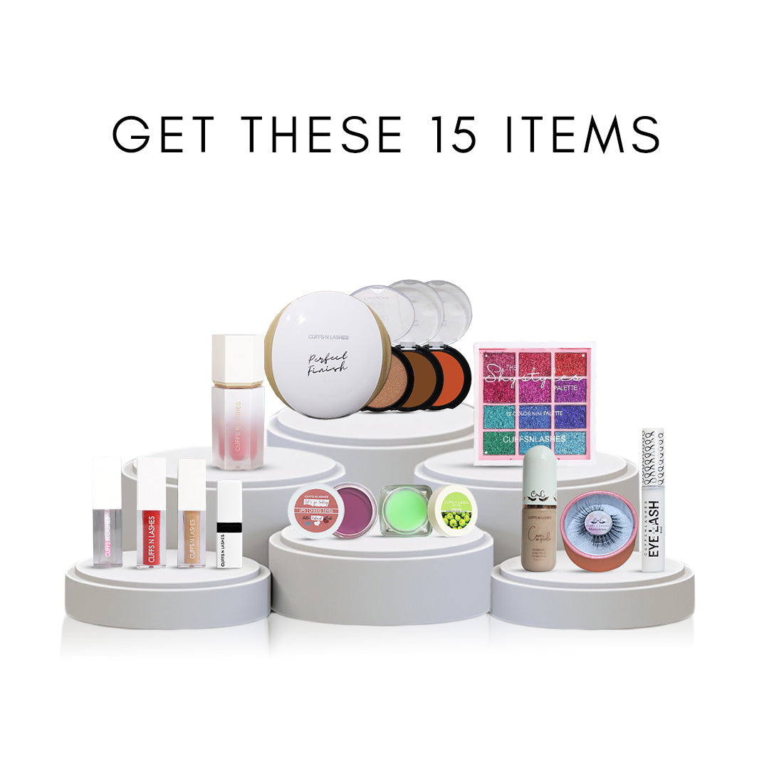Cuffs N Lashes DIY Makeup Kit