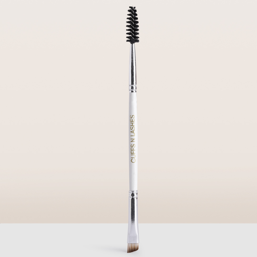 07 Dual Brush (Fine angled brow brush & Spoolie)