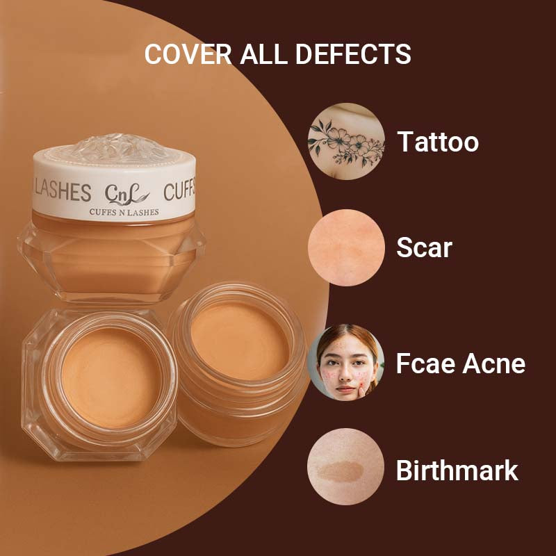 CUFFS N LASHES (New & Improved) Cover pots Concealer -14gm