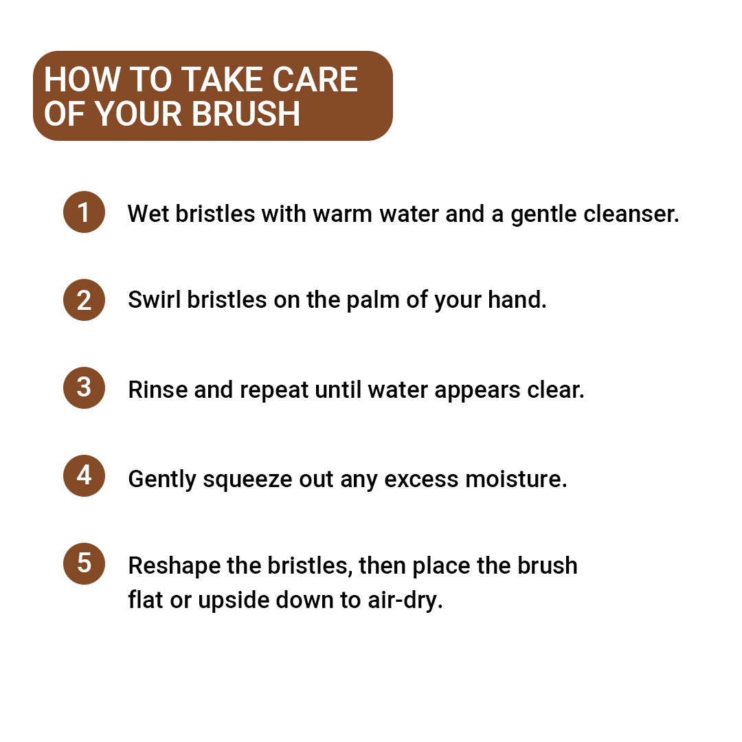 Cuffs n Lashes Pro Makeup Brush – Contour Brush