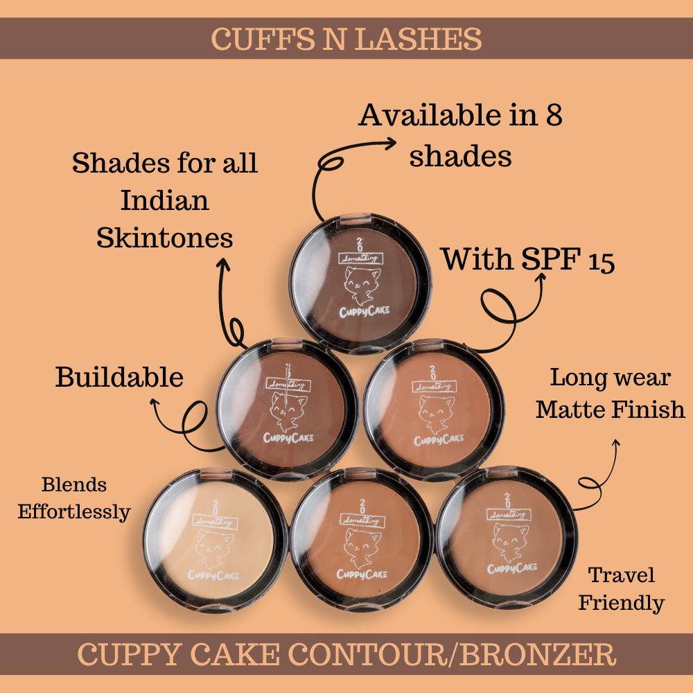 Cuffs N Lashes Cuppy Cake- Contour-Sun Kissed