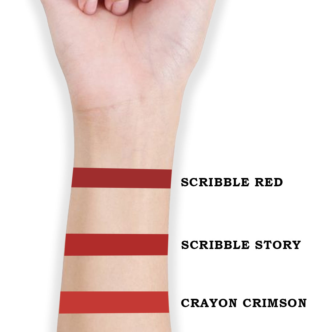 Cuffs N Lashes Doodle Lips Mini Creamy Matte Lipsticks (Set of 3)