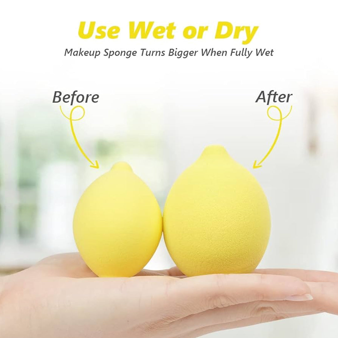 Cuffs N Lashes Makeup Blender/Sponge Fruit Series - Lemon