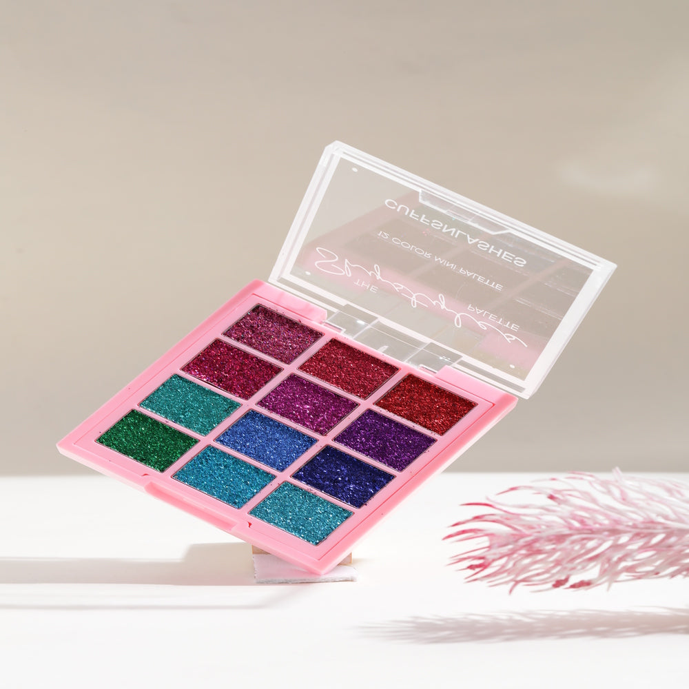 Cuffs n Lashes x ShyStyles 12 Color Mini Palette