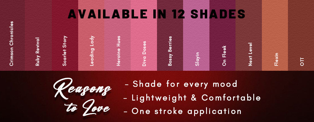 Cuffs N Lashes Matte Mini Liquid Lipstick Extra (Set of 3)