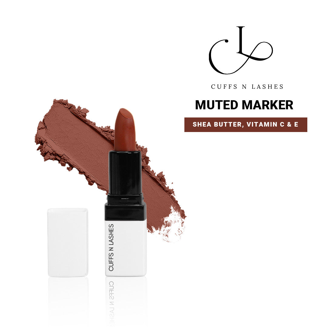 Cuffs N Lashes Doodle Lips Mini Creamy Matte Lipsticks