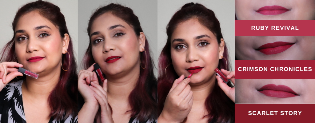 Cuffs N Lashes Matte Mini Liquid Lipstick Extra (Set of 3)