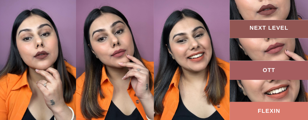 Cuffs N Lashes Matte Mini Liquid Lipstick Extra (Set of 3)