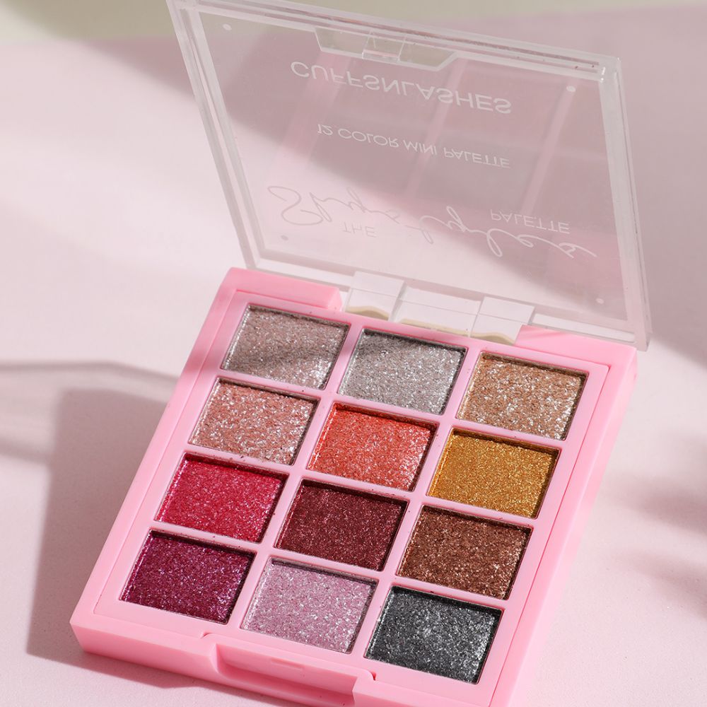 Cuffs n Lashes x ShyStyles 12 Color Mini Palette
