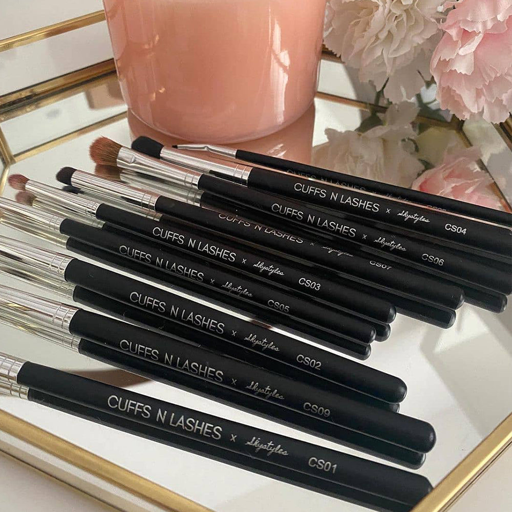Cuffs N Lashes X ShyStyles Brush Set Of 9