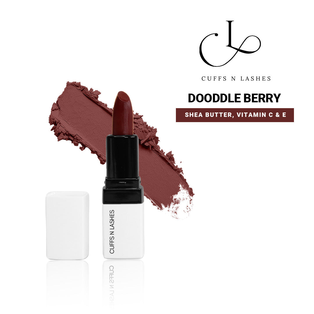 Cuffs N Lashes Doodle Lips Mini Creamy Matte Lipsticks