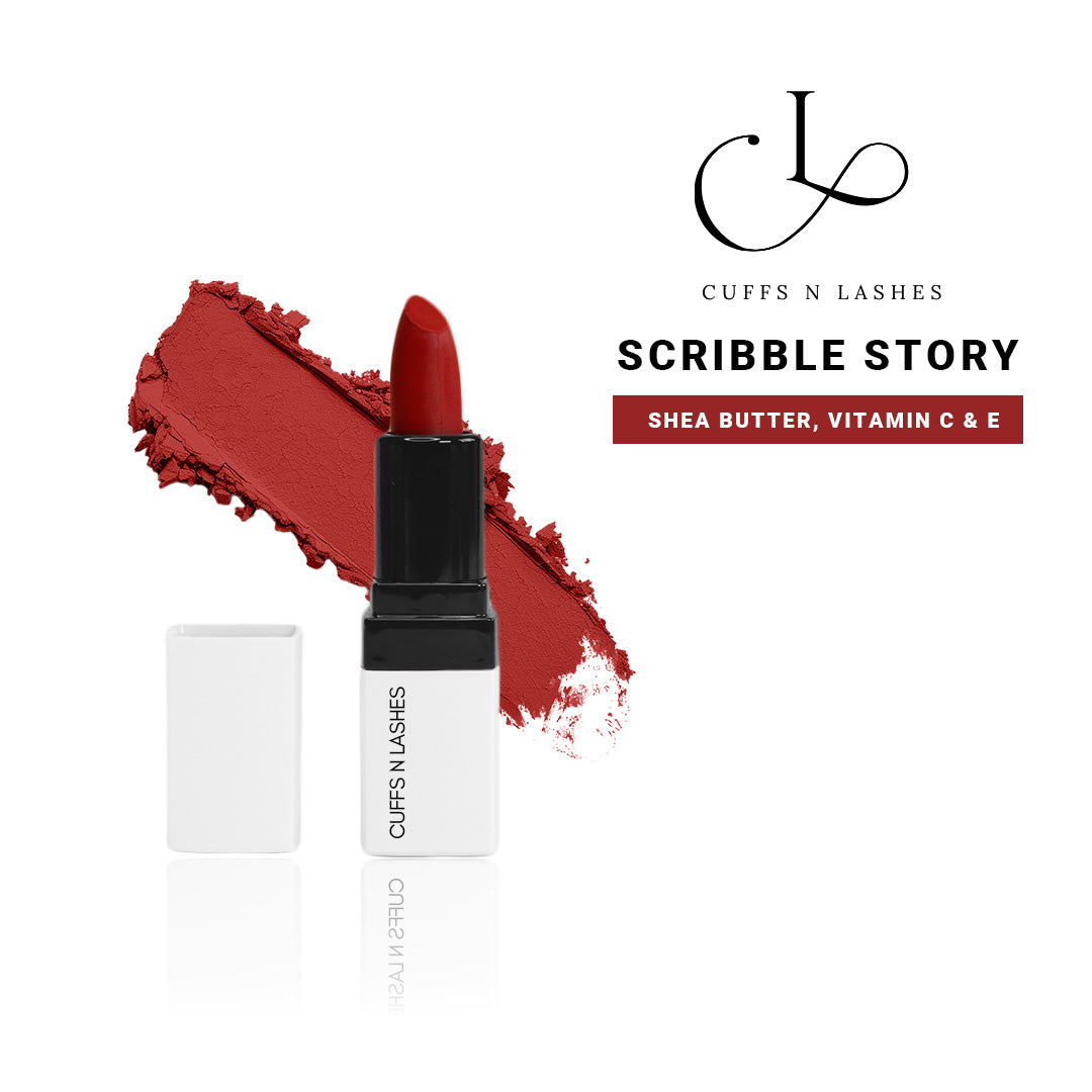Cuffs N Lashes Doodle Lips Mini Creamy Matte Lipsticks