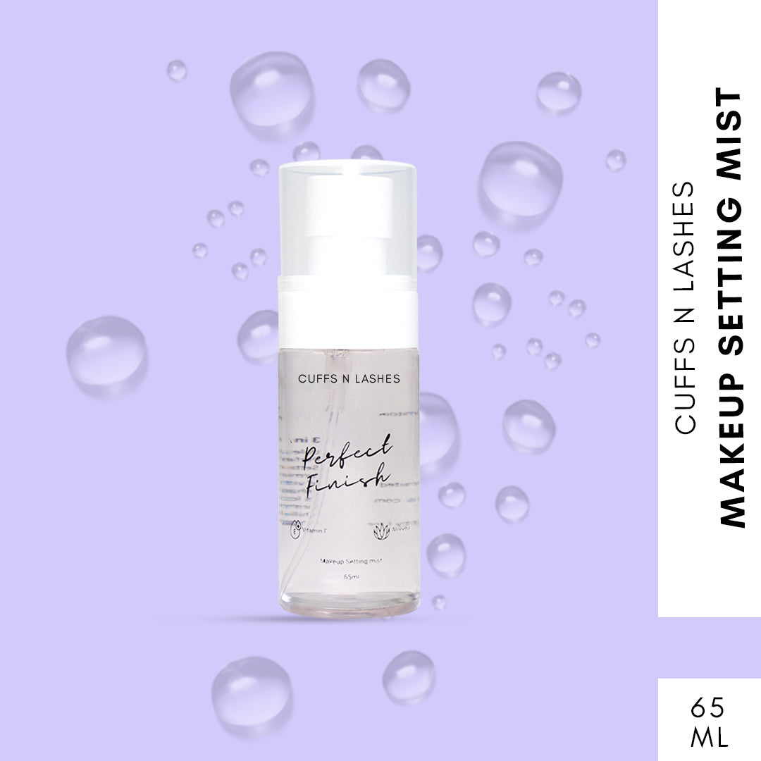 CUFFS N LASHES PERFECT FINISH MAKEUP SETTING MIST-65ML