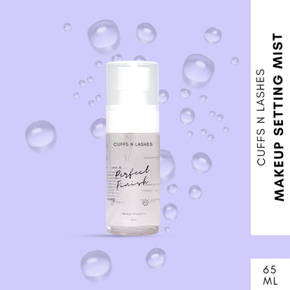 CUFFS N LASHES PERFECT FINISH MAKEUP SETTING MIST-65ML