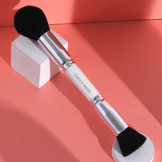 01-Dual Brush (Flat top Foundation & Powder Brush)