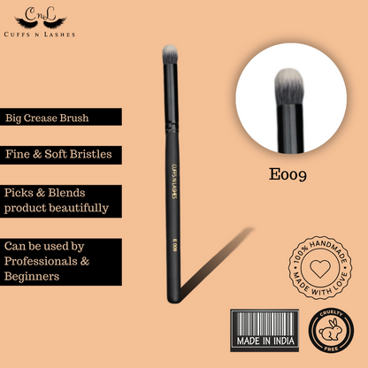 Cuffsnlashes Makeup Brushes E009 Big Crease Brush