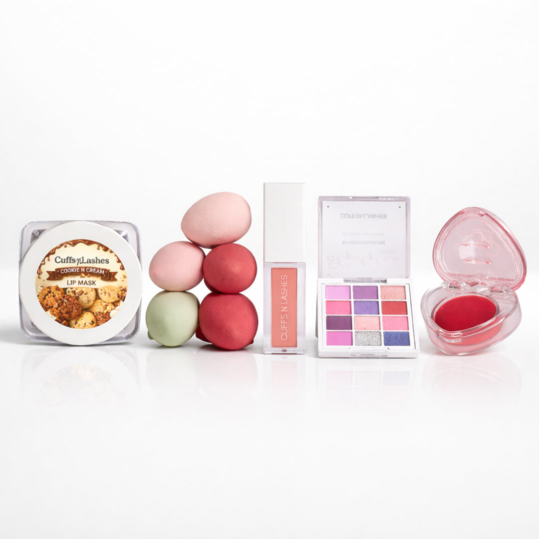 Cuffs N Lashes Blush Crush Look Kit