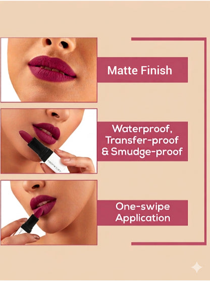 Cuffs N Lashes Doodle Mini Creamy Matte Lipstick SETS