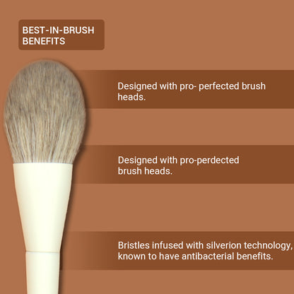 Cuffs n Lashes Pro Makeup Brush – Flat Smudger Brush