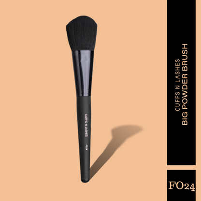 Cuffs N Lashes Makeup Brushes, F024 - Big Powder Brush