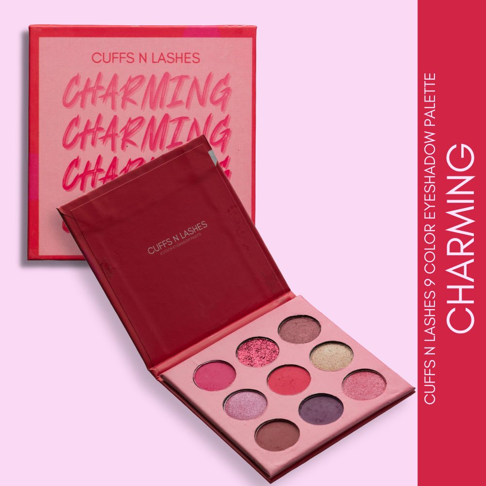 Cuffs N Lashes 9 Color Eyeshadow Palette
