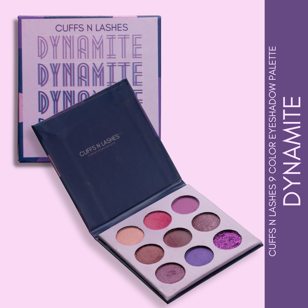 Cuffs N Lashes 9 Color Eyeshadow Palette