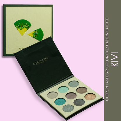 Cuffs N Lashes 9 Color Eyeshadow Palette