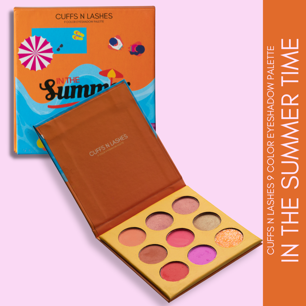 Cuffs N Lashes 9 Color Eyeshadow Palette