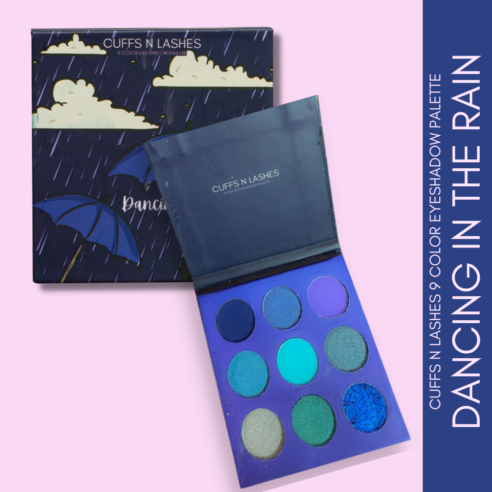 Cuffs N Lashes 9 Color Eyeshadow Palette