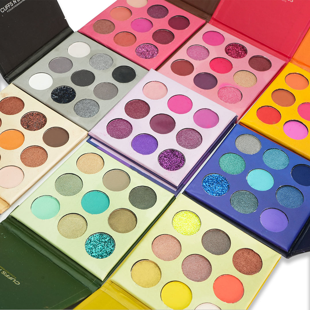 Cuffs N Lashes 9 Color Eyeshadow Palette