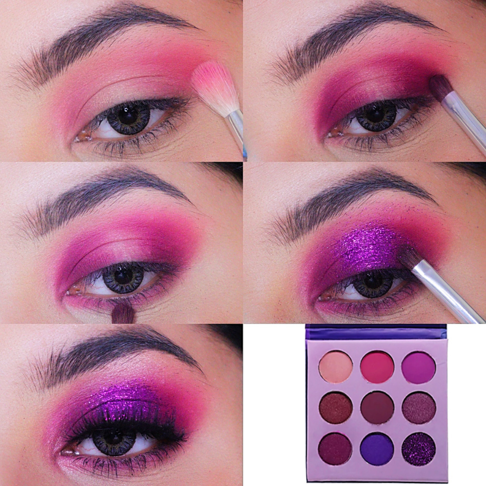Cuffs N Lashes 9 Color Eyeshadow Palette