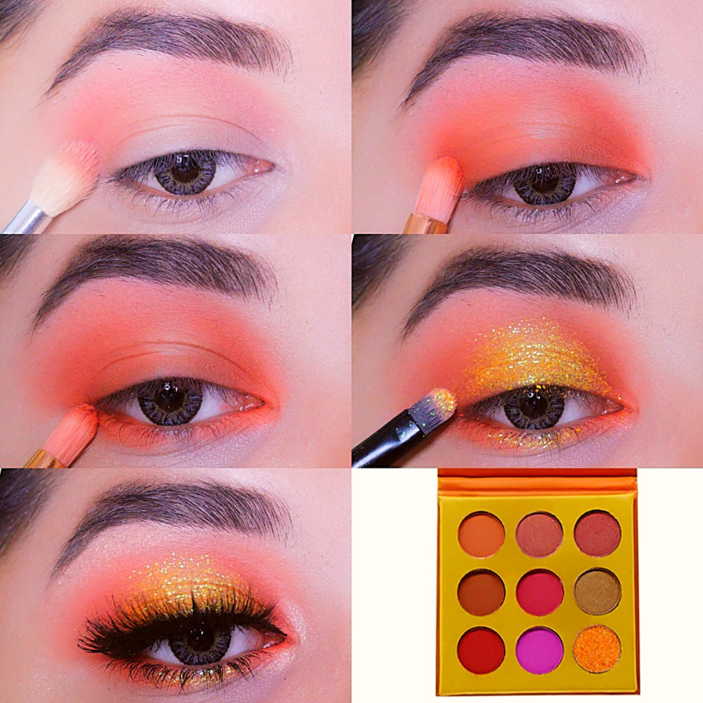 Cuffs N Lashes 9 Color Eyeshadow Palette