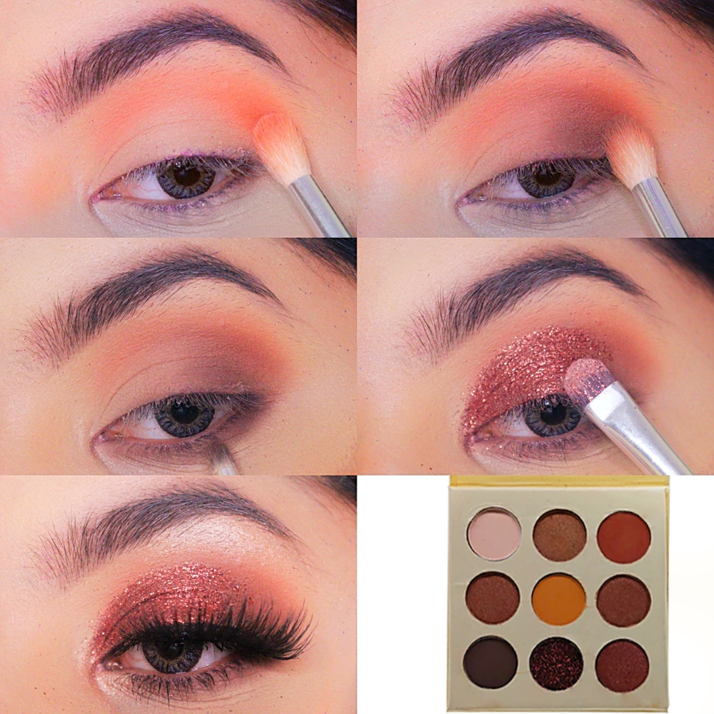 Cuffs N Lashes 9 Color Eyeshadow Palette