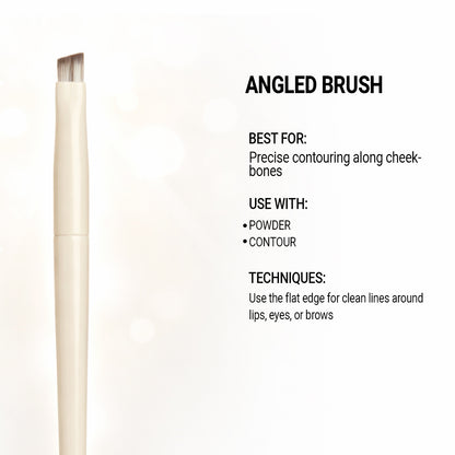 Cuffs n Lashes Pro Makeup Brush – Angled Brush