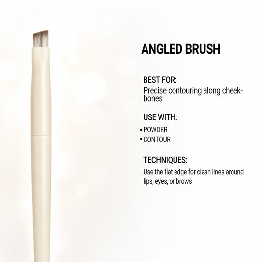 Cuffs n Lashes Pro Makeup Brush – Angled Brush