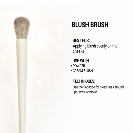 Cuffs n Lashes Pro Makeup Brush – Blush Brush
