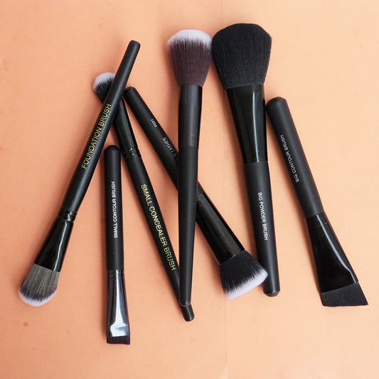 Cuffs N Lashes Face Brushes Set Of 7