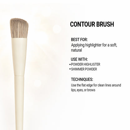 Cuffs n Lashes Pro Makeup Brush – Contour Brush