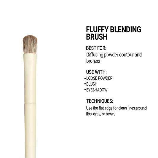 Cuffs n Lashes Pro Makeup Brush – Fluffy Blending Brush