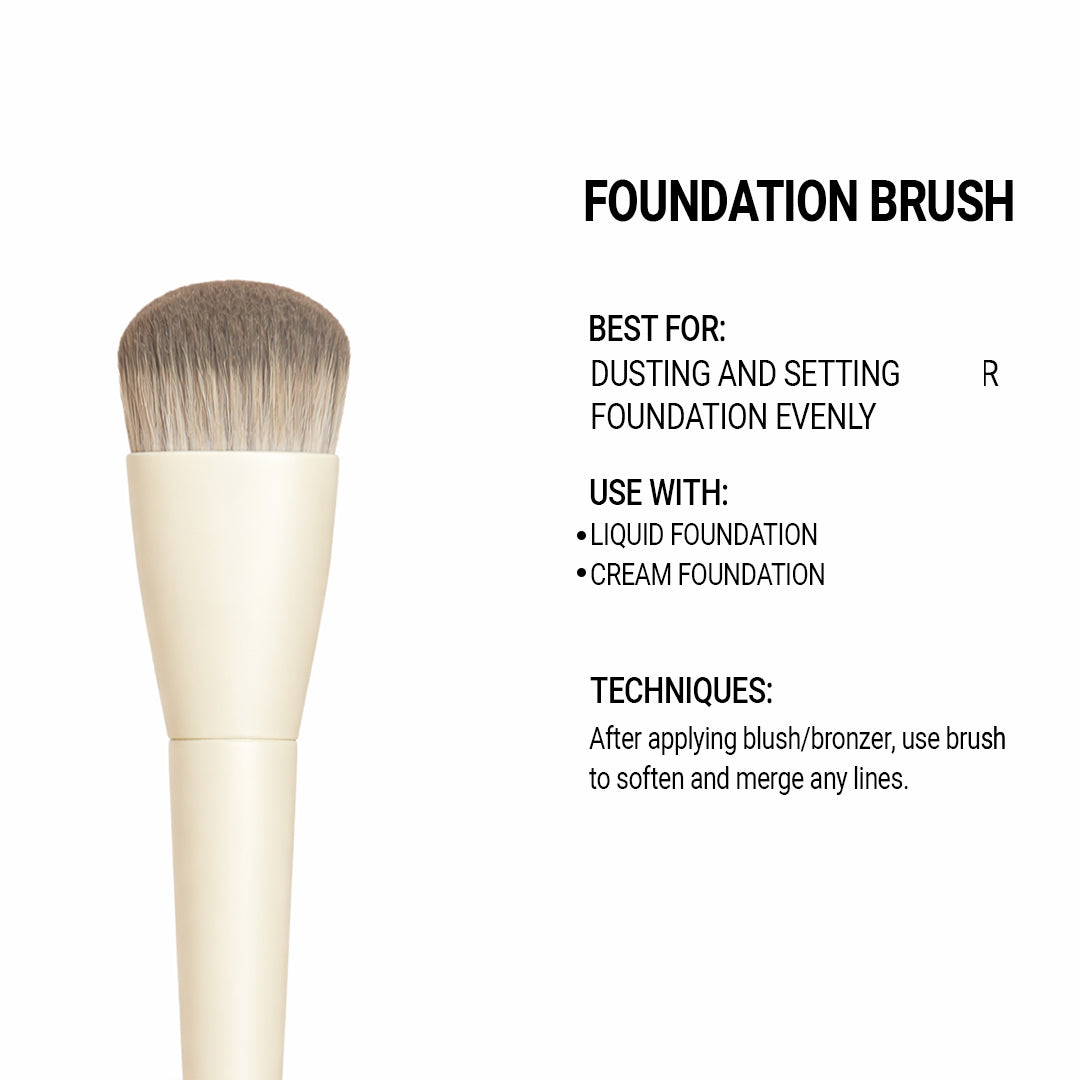 Cuffs n Lashes Pro Makeup Brush – Foundation Brush