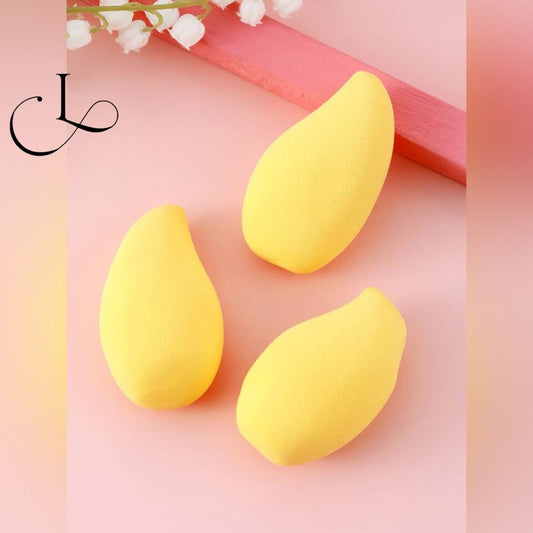 Cuffs N Lashes Makeup Blender/Sponge Fruit Series - Mango