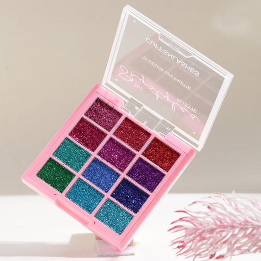 Cuffs n Lashes x ShyStyles 12 Color Mini Palette
