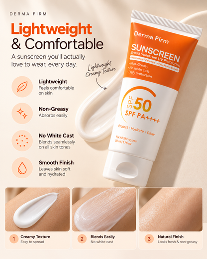 Derma Firm Sunscreen SPF 50 PA++++