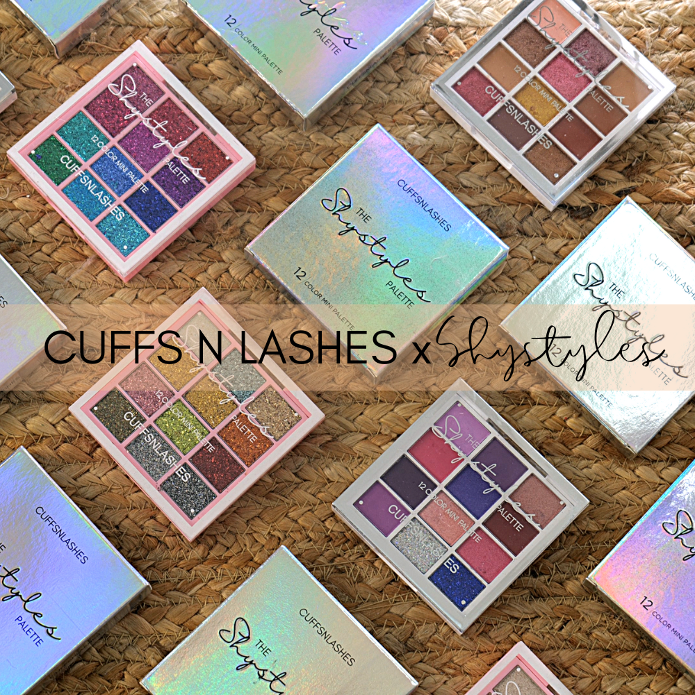 Cuffs n Lashes x ShyStyles 12 Color Mini Palette